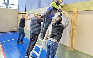 30 nov. 2025 - Réfection du mur de tir en stramit